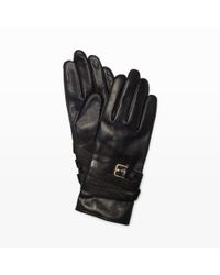 Club Monaco | Black Marles Multi-strap Glove | Lyst
