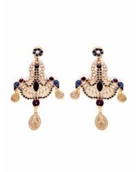 Pixie Market - Metallic Opulence Coin Earrings - Lyst