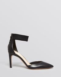 via spiga ankle strap heels
