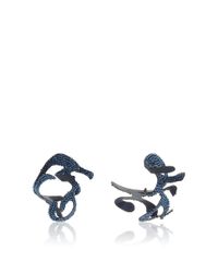 Rosie Assoulin | Blue Roxanne Assoulin For Swarovski Large Sculptural Earrings | Lyst