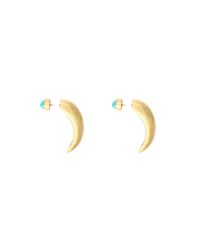 Pamela Love | Blue Turquoise Inlay Horn Earrings | Lyst