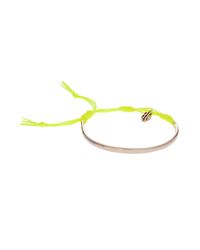 Venessa Arizaga | Yellow Cash Friendship Cuff | Lyst