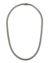 John Hardy | Metallic Extra-small Woven Chain Necklace | Lyst