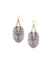 Lulu Frost - Metallic Silvertone Drift Earring - Large - Lyst