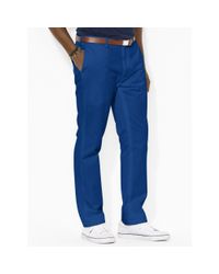Ralph Lauren | Blue Classic-fit Chino Pant for Men | Lyst