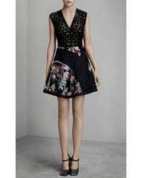 Mary Katrantzou | Black Filo Top | Lyst