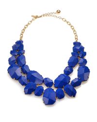 kate spade new york | Blue Quarry Gems Double-strand Necklace | Lyst