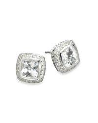 David Yurman | Multicolor Petite Albion Earrings With Diamonds | Lyst
