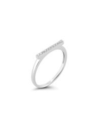 Dana Rebecca | Metallic Sylvie With Diamond Ring | Lyst