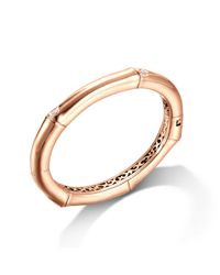 John Hardy | Pink Hinged Bangle | Lyst