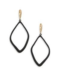 Alexis Bittar | Metallic Miss Havisham Sculpted Teardrop Earrings | Lyst