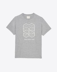 Billy Reid - Gray Muscle Shoals Tee for Men - Lyst