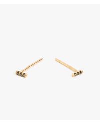 Jennie Kwon | Metallic Equilibrium Studs P | Lyst