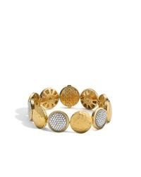 John Hardy | Metallic Dot Five Disc Station Bracelet | Lyst