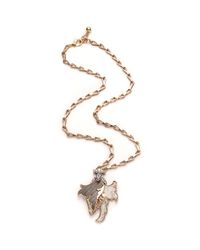 Lulu Frost - Metallic Nightshade Long Pendant - Lyst
