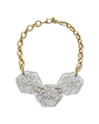 Lulu Frost | Metallic Atrium Statement Necklace | Lyst