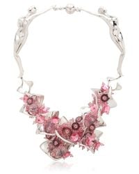 Heaven Tanudiredja | Pink Two Bodies Necklace | Lyst