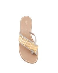 Trina Turk | Metallic Byron Sandal | Lyst