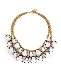 Lulu Frost - White Decade Necklace - Lyst