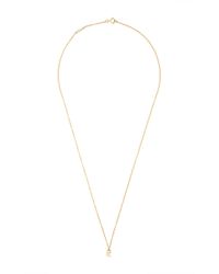 Lauren Klassen | Metallic Tiny Padlock Necklace With Diamond | Lyst