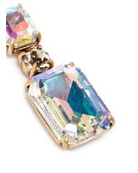 J.Crew | Metallic Prism Earrings | Lyst