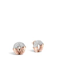 John Hardy | Metallic Bamboo Earrings | Lyst