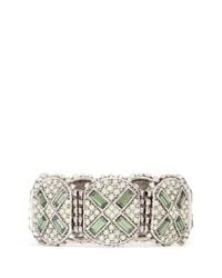 Philippe Audibert | Green Juline Ethnic Cross Bracelet | Lyst