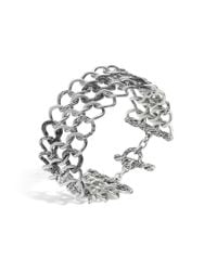 John Hardy | Metallic Classic Chain Round Link Wide Bracelet | Lyst