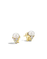 John Hardy | White Dot Earrings | Lyst