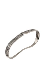 Gaydamak Metallic Vassia Collection Hand Bracelet