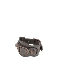 Balenciaga | Gray Classic Bracelet | Lyst