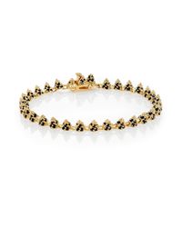 Eddie Borgo | Metallic Pavé Small Pyramid Bracelet | Lyst