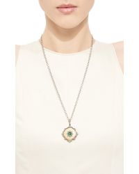 Arman Sarkisyan | Green One Of A Kind Tsavorite Moroccan Locket | Lyst