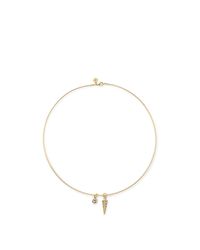 Rebecca Minkoff | Metallic Charm Choker Necklace | Lyst