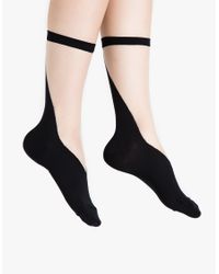 Rachel Comey | Black V-front Sock | Lyst
