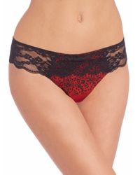 Chantelle | Red Satine String Panty | Lyst