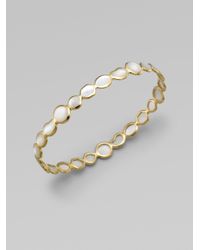 Ippolita | Metallic Mother-of-pearl And 18k Yellow Gold Bracelet | Lyst