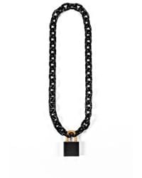 Alexander Wang | Bike Lock with Blackened Steel Chain | Lyst