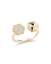 Dana Rebecca | Metallic Jennifer Yamina Open Ring | Lyst