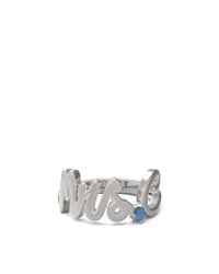 Alison Lou | Metallic Customizable Sapphire Mrs. Ring | Lyst