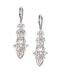 Adriana Orsini | Metallic Lavish Chandelier Leverback Earrings | Lyst