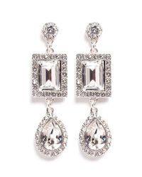Philippe Audibert | Metallic Elea Crystal Drop Earrings | Lyst