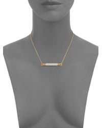Vita Fede | Metallic Mia Turnable Crystal Pendant Necklace | Lyst