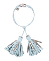 Dorothee Schumacher - Blue Tassel Addiction Tassle Bracelet - Lyst