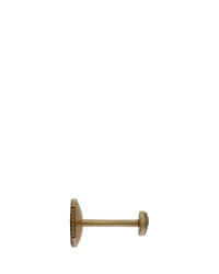 Yvonne Léon | Metallic Diamond Stud Earring | Lyst