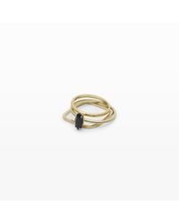 Club Monaco | Metallic Bing Bang Stacking Rings | Lyst