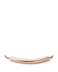 Monica Vinader | Metallic Essencia Toggle Bracelet | Lyst