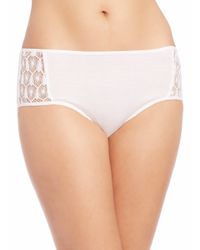 Hanro | White Clotilde Full Brief | Lyst