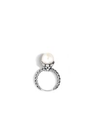 John Hardy | Gray Dot Ring | Lyst