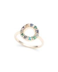 Lulu Frost | Multicolor Code 10kt 'seize The Day' Ring | Lyst